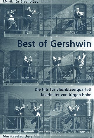 Best of Gershwin für 2 Trompeten  und 2 Posaunen  Partitur und Stimmen