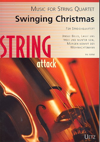 Swinging Christmas für Streichquartett&nbsp;&nbsp;Partitur und Stimmen&nbsp;&nbsp;