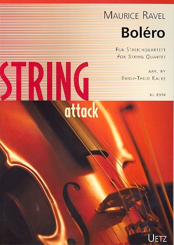 Boléro&nbsp;&nbsp;für Streichquartett&nbsp;&nbsp;Partitur und Stimmen