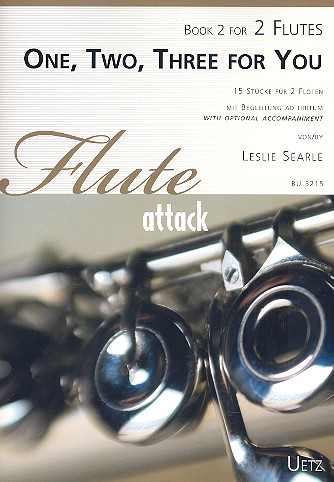 One two three for You Band 2 für 2 Flöten  und Gitarre ad lib.  Spielpartitur
