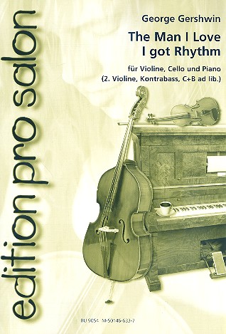 2 Stücke für Violine, Violoncello und Klavier  (Violine 2, Kontrabass, C- und B-Stimme ad lib)  Stimmen