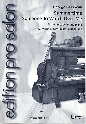 2 Stücke für Violine, Violoncello und Klavier  (Violine 2, Kontrabass, C- und B-Stimme ad lib)  Stimmen