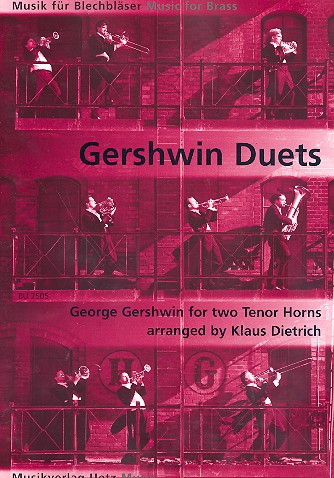 Gershwin Duets   für 2 Tenorhörner  Spielpartitur