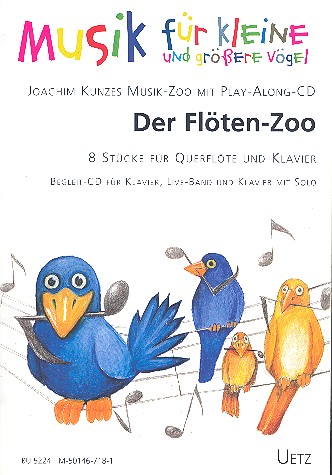 Der Flöten-Zoo (+CD) für Flöte und Klavier&nbsp;&nbsp;&nbsp;&nbsp;