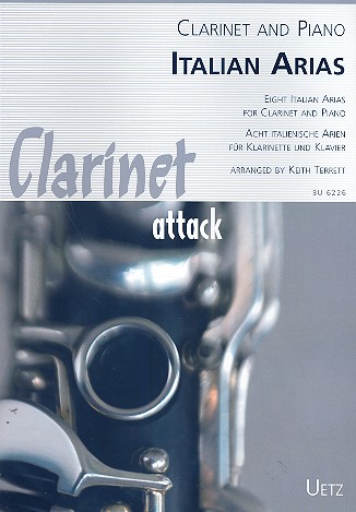 Italian Arias for clarinet and piano&nbsp;&nbsp;&nbsp;&nbsp;