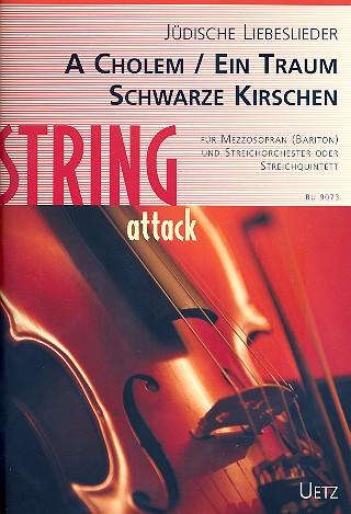 Jüdische Lieder Band 3 für Mezzosopran&nbsp;&nbsp;(Bariton) und Streichorchester (Streichquintett)&nbsp;&nbsp;Partitur und Stimmen