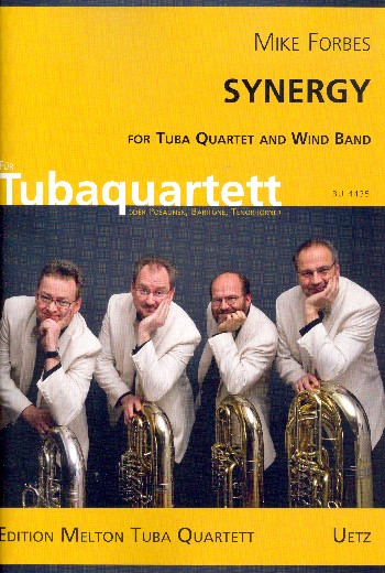 Synergy&nbsp;&nbsp;für 4 Tuben und Blasorchester&nbsp;&nbsp;Partitur und Stimmen