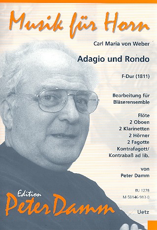 Adagio und Rondo F-Dur für 9 Bläser  (Kontrafagott/Kontrabass ad lib)  Partitur und Stimmen
