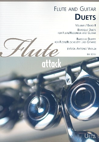 Duets vol.2 - Vivaldi&nbsp;&nbsp;for flute (recorder) and guitar&nbsp;&nbsp;score