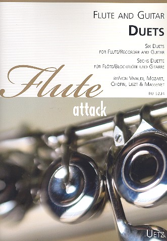 Duets&nbsp;&nbsp;für Flöte (Blockflöte) und Gitarre&nbsp;&nbsp;2 Spielpartituren