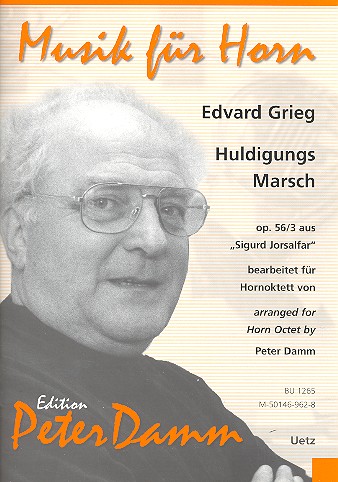 Huldigungsmarsch op.56,3 aus Sigurd Jorsalfar&nbsp;&nbsp;für 8 Hörner&nbsp;&nbsp;Partitur und Stimmen