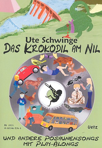 Das Krokodil am Nil (+CD)&nbsp;&nbsp;für Posaune (mit Text)&nbsp;&nbsp;