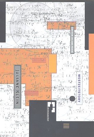 Westzeitstory für Mezzo-Sopran, Tenor,&nbsp;&nbsp;Sprecher, Instrumente und Spieler&nbsp;&nbsp;Partitur