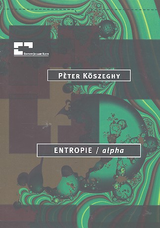 Entropie - alpha für Violine und Schlagzeug  Partitur  