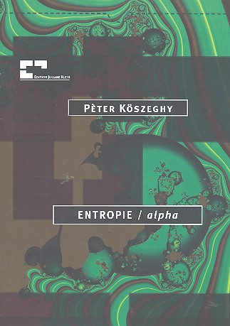 Entropie - alpha für Violine und Schlagzeug&nbsp;&nbsp;Partitur&nbsp;&nbsp;