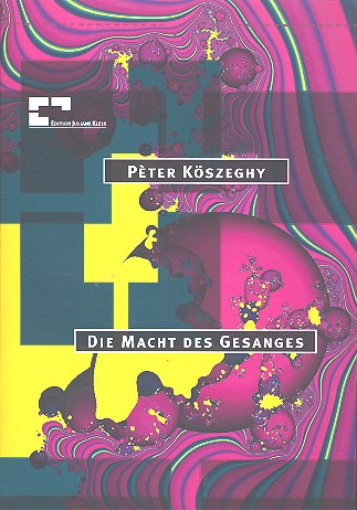 Die Macht des Gesanges für Sprecher(in)&nbsp;&nbsp;und Streichquartett&nbsp;&nbsp;Partitur