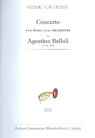 Konzert  für Horn und Orchester  Partitur