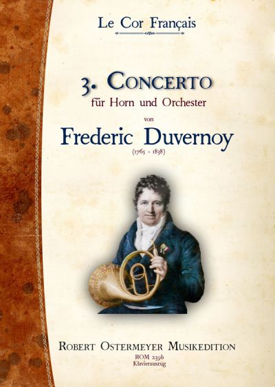 Duvernoy, Frédéric 3. Concerto für Horn  Horn, Klavier  Klavierauszug