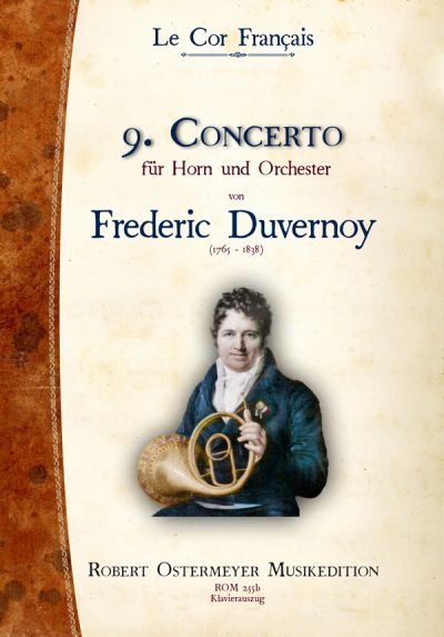 Duvernoy, Frédéric 9. Concerto für Horn  Horn, Klavier  Klavierauszug