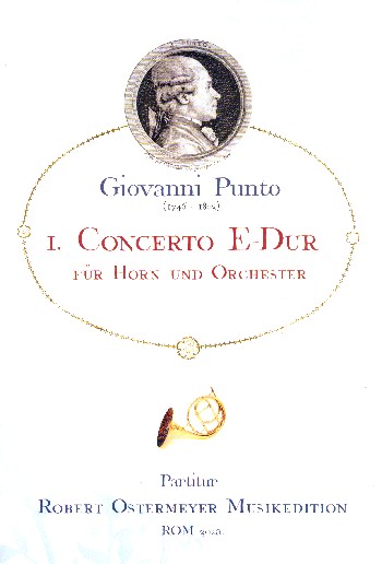 Punto, Giovanni 1. Konzert für Horn  Horn, Orchester  Partitur