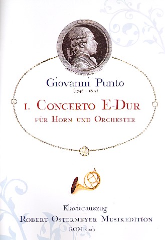 Punto, Giovanni 1. Konzert für Horn  Horn, Klavier  Klavierauszug