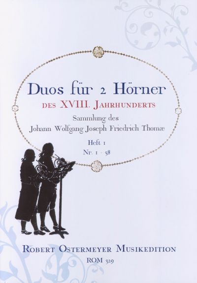 Duos für 2 Hörner des 18. Jahrhunderts Band 1 (Nr.1.38)