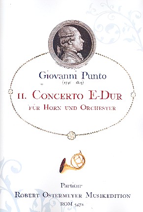Konzert E-Dur Nr.11  für Horn und Orchester  Partitur