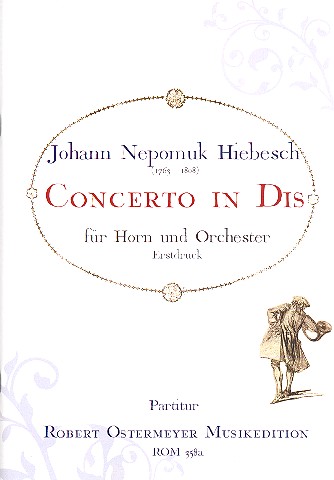 Konzert in Dis  für Horn und Orchester  Partitur