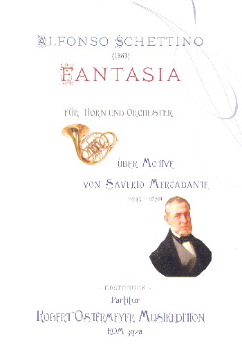 Fantasia über Motive von Saverio Mercadante  für Horn und Orchester  Partitur