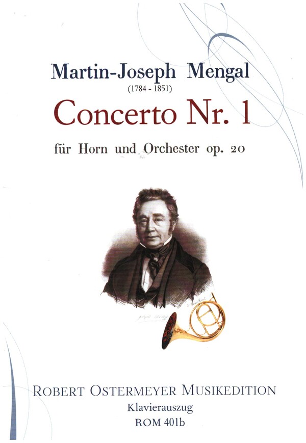 Concerto Nr.1 op.20  für Horn und Orchester  Klavierauszug und Hornstimme