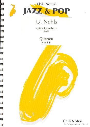 Jazz Quartett Band 2&nbsp;&nbsp;für 4 Saxophone (SATBar)&nbsp;&nbsp;Partitur und Stimmen