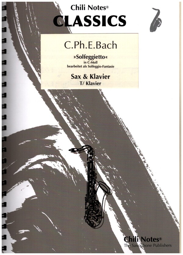 Solfeggietto c-moll (+CD)  für Tenorsaxophon und Klavier  