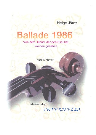 Ballade 1986 für Flöte und Klavier    