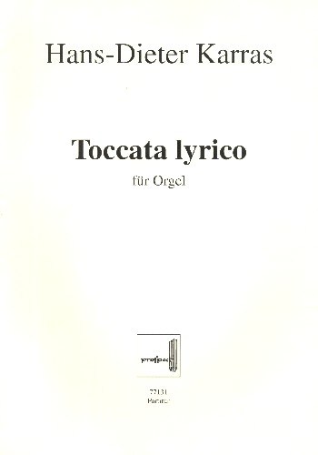 Toccata lyrico  für Orgel  