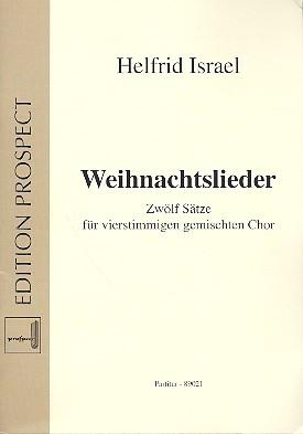 Weihnachtslieder für gem Chor a cappella  Partitur  