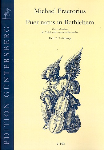 Puer natus in Bethlehem Band 2&nbsp;&nbsp;für 3 Stimmen oder Instrumente&nbsp;&nbsp;2 Partituren