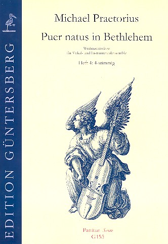 Puer natus in Bethlehem Band 4&nbsp;&nbsp;für 4 Stimmen oder Instrumente&nbsp;&nbsp;Partitur