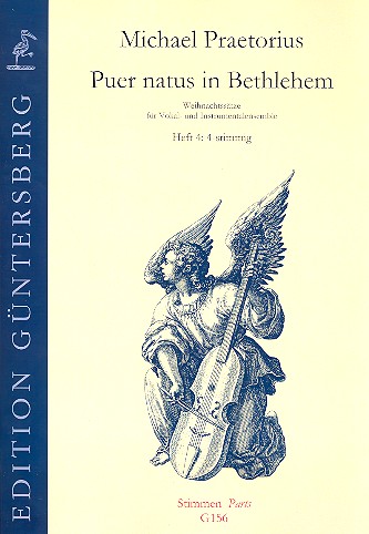 Puer natus in Bethlehem Band 4&nbsp;&nbsp;für 4 Stimmen oder Instrumente&nbsp;&nbsp;Stimmen