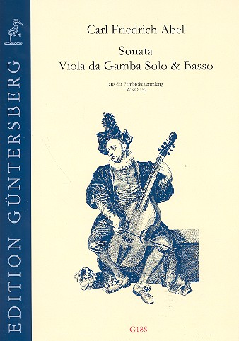 Sonate aus der Pembroke-Sammlung WKO152  für Viola da gamba und Bc (Bc ausgesetzt)  
