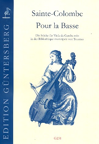 Pour la basse  für Viola da gamba  
