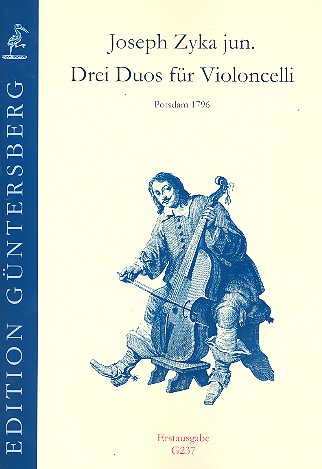 3 Duos für 2 Violoncelli  Partitur und Stimmen  