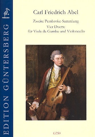 4 Duette aus der 2. Pembroke-Sammlung  für Viola da gamba und Violoncello  Partitur und Stimmen