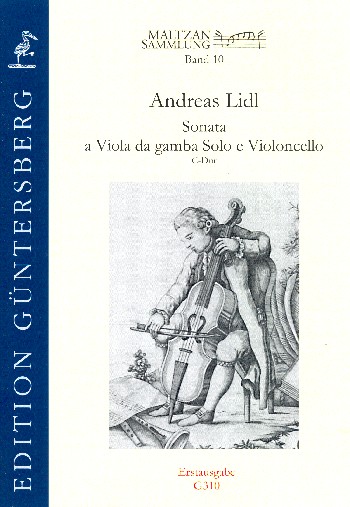 Maltzan Sammlung Band 10 - Sonate C-Dur  für Viola da gamba und Violoncello  Partitur und Stimmen