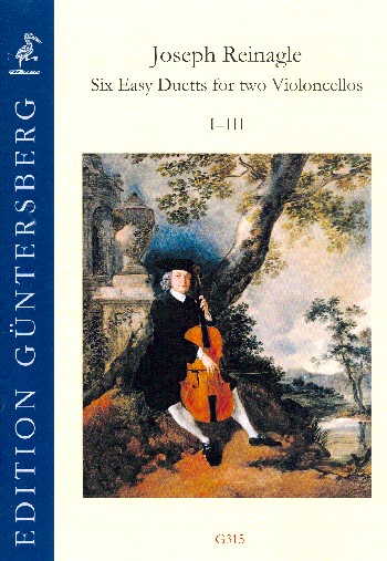 6 einfache Duette ... Band 1 (Nr.1-3)&nbsp;&nbsp;für 2 Violoncelli&nbsp;&nbsp;Partitur und Stimmen