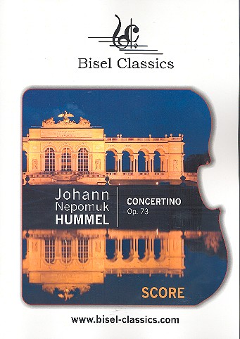 Concertino op.73 für Klavier und  Streichorchester (Bläser ad lib)  Partitur
