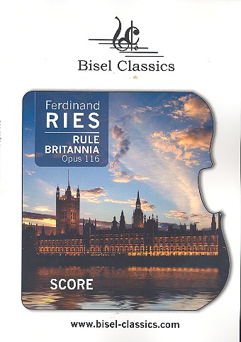 Grandes Variations sur Rule Britannia  op.116 für Klavier und Orchester  Partitur