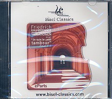 Variationen über Je suis le petit tambour  op.112 für Klavier und Streicher  CD-ROM (Stimmen zum Ausdrucken)