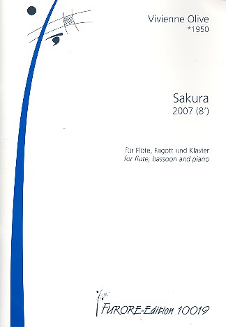 Sakura  für Flöte, Fagott und Klavier  Stimmen