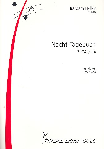 Nacht-Tagebuch  für Klavier  