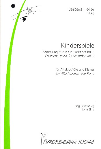 Kinderspiele  für Altblockflöte und Klavier  